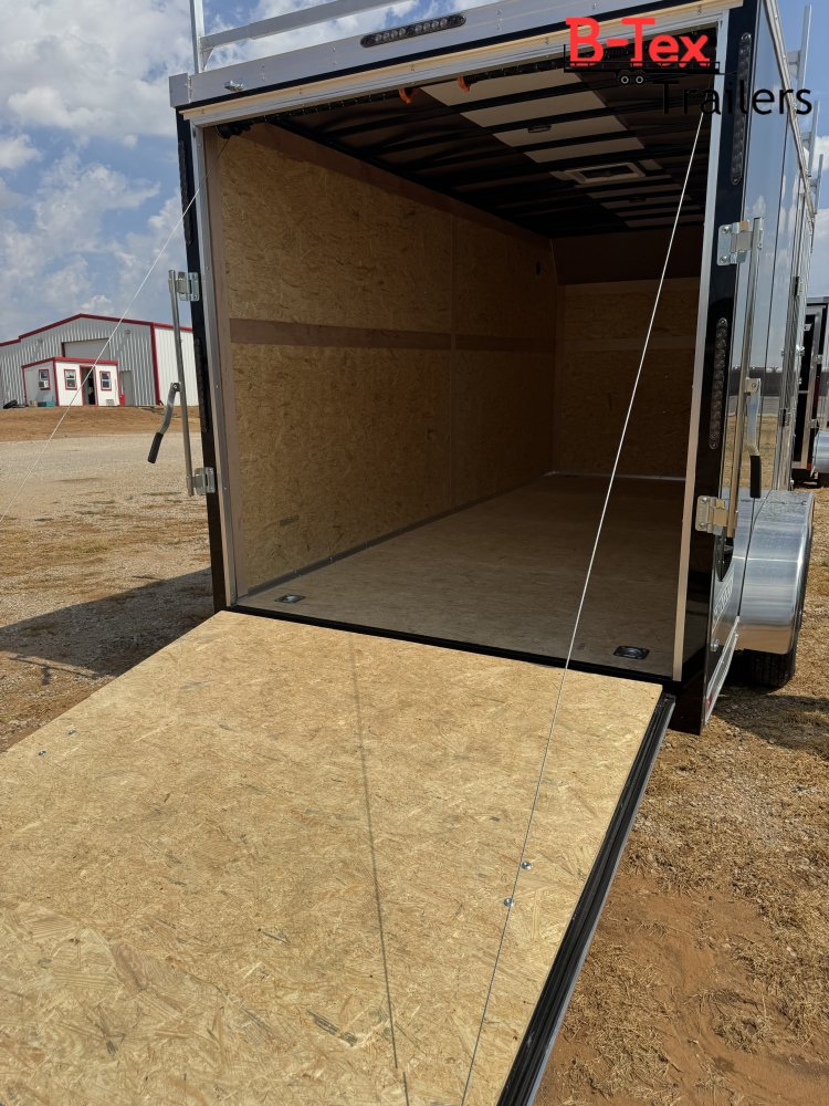 7X16 ENCLOSED BLK 5K
