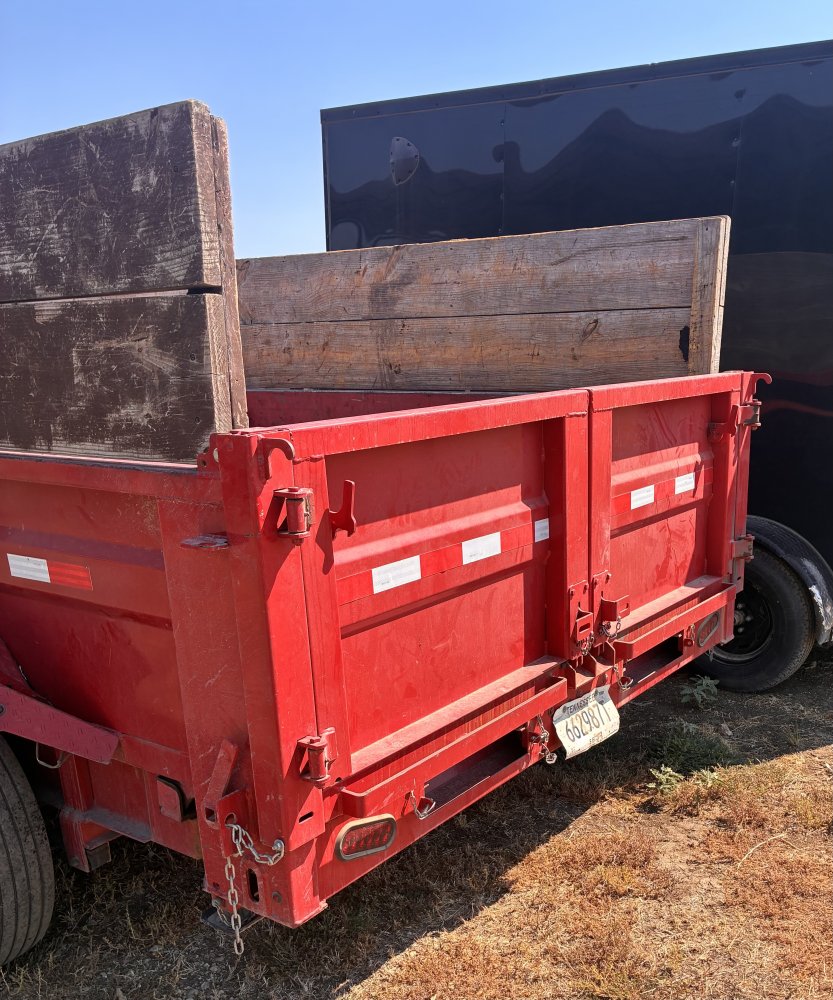 83"x14' ED Trailers Dump