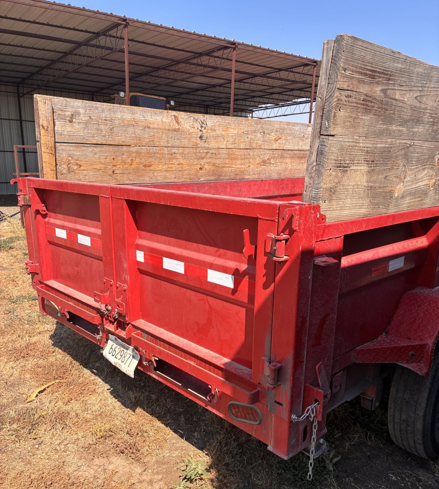 83"x14' ED Trailers Dump