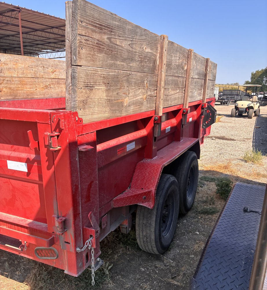 83"x14' ED Trailers Dump