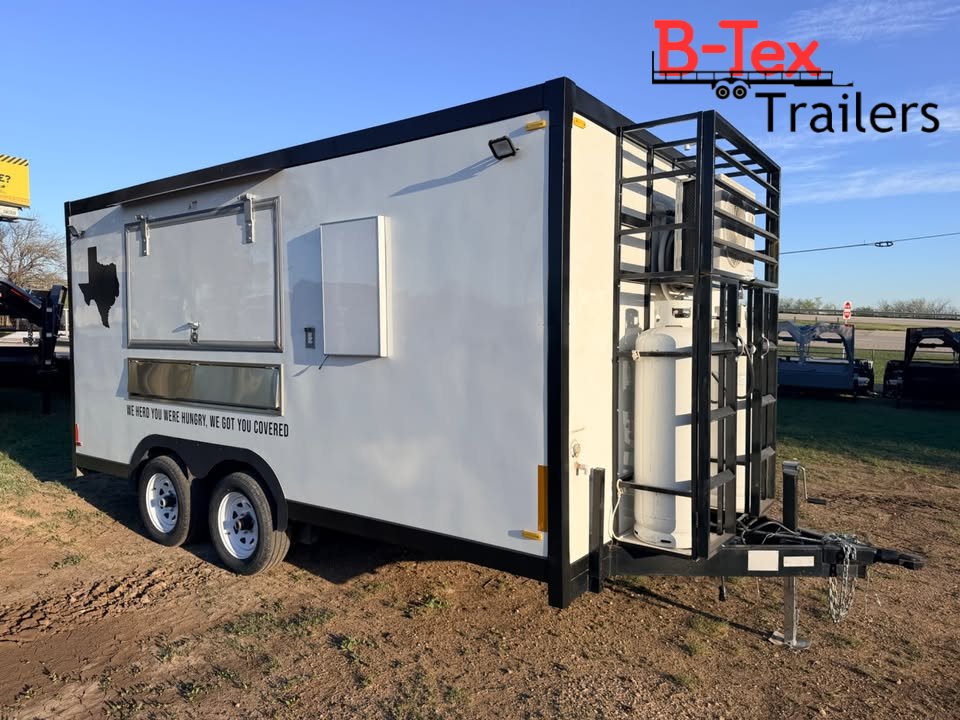 Used 2023 16 foot concession trailer