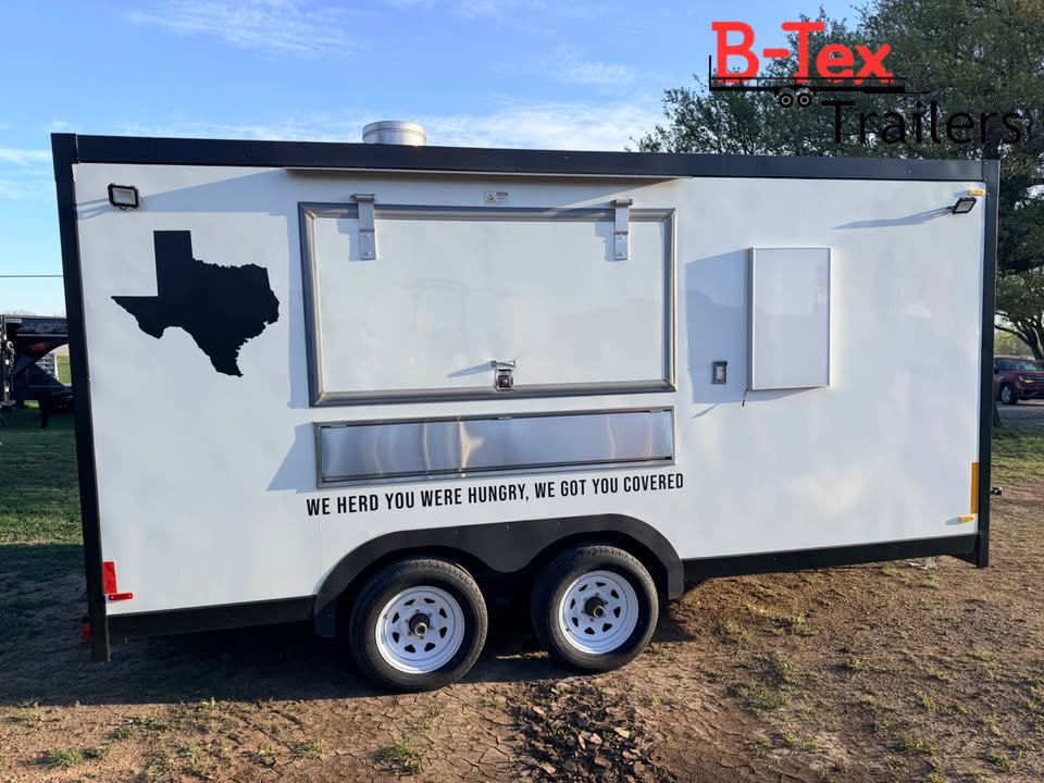 Used 2023 16 foot concession trailer