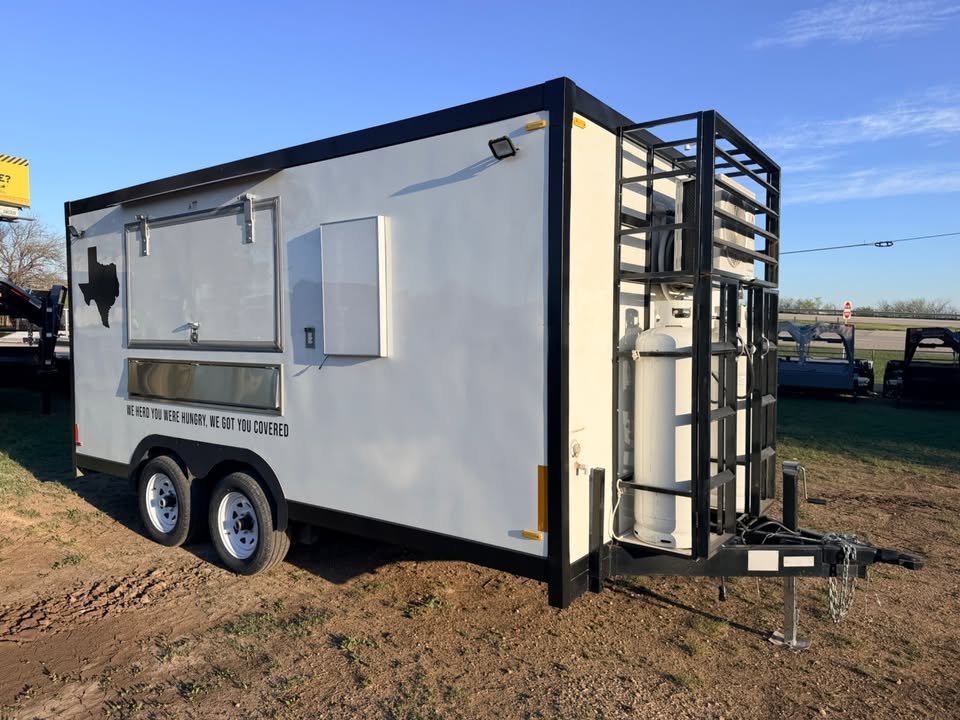 Used 2023 16 foot concession trailer