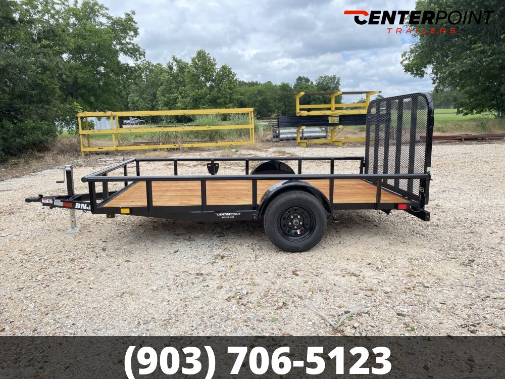 2027 DNJ 77" x 12' GVWR 3K Utility Trailer - 70535
