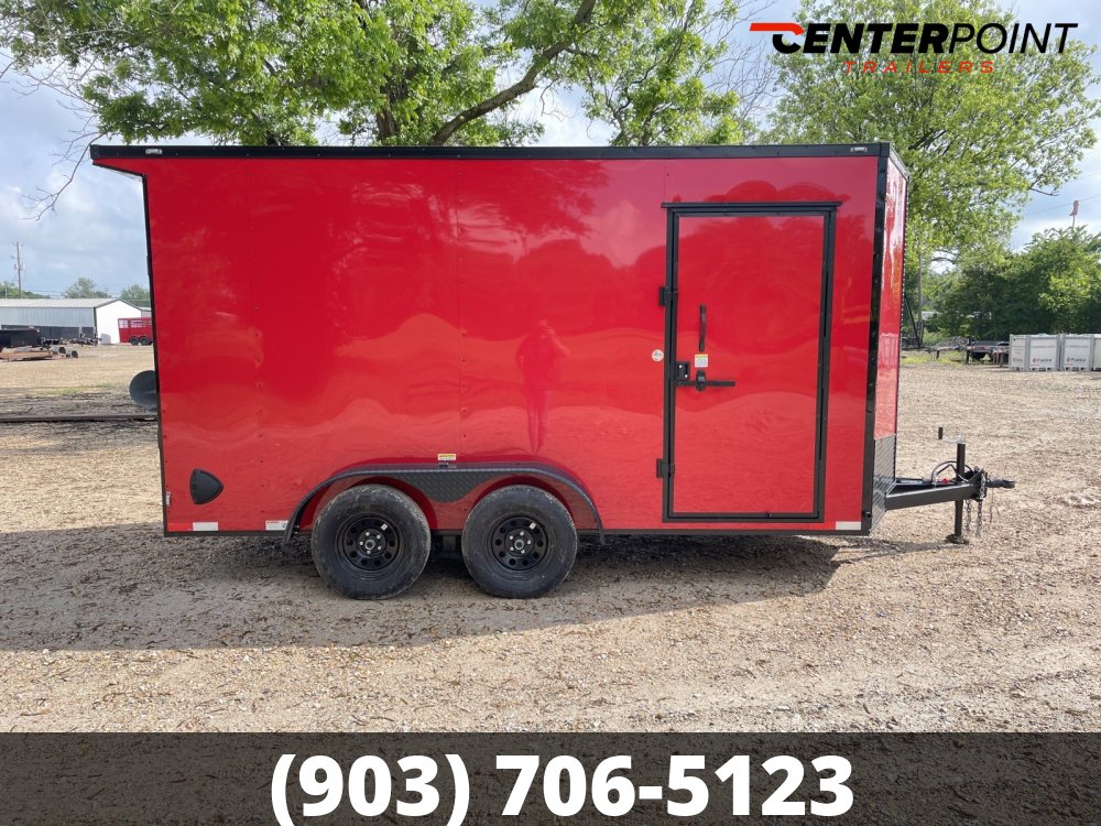 2026 TRUE BLUE 7' x 14' GVWR 7K -Polycore- Enclosed Cargo Trailer-00285