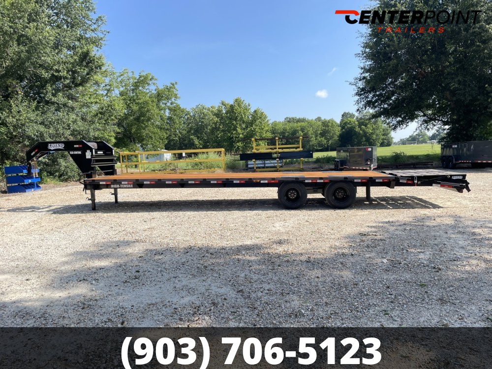 2026 Legend 102" X 32' GVWR 22,500 Deck-Over/Flatbed - Trailer-02439