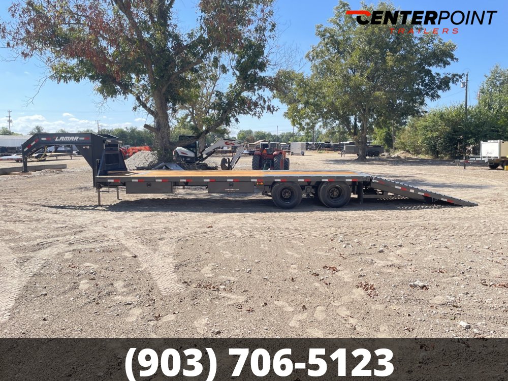 2027 Lamar 102" x 32' GVWR: 25,000 Flatbed/Deck-Over Trailer - 59183