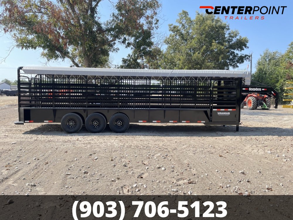 2027 GoodGuys 6' 8" X 28' GVWR 21,000 Livestock Trailer-03622