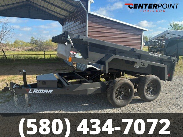 2026 Lamar 5' X 10' GVWR 7K Dump Trailer- 56574