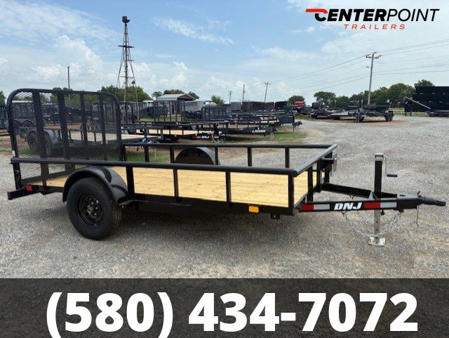 2026 DNJ 77" x 12' GVWR: 3,500 Utility Trailer - 70452