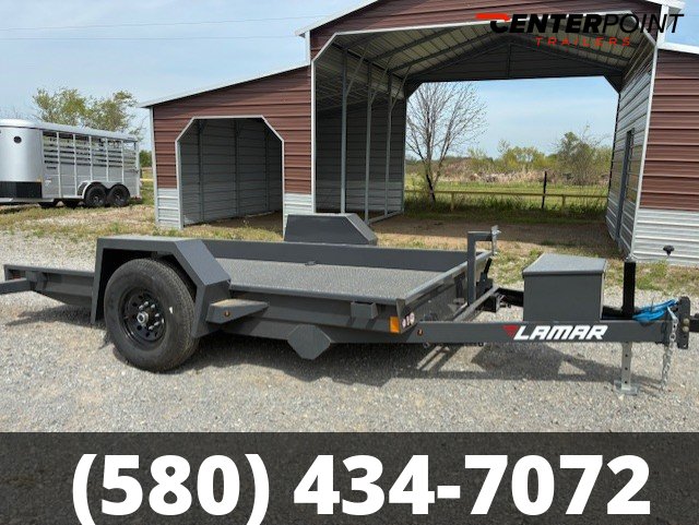 2026 Lamar 79" X 12' GVWR 7K Scissor Lift Utility/Tilt Trailer- 55837