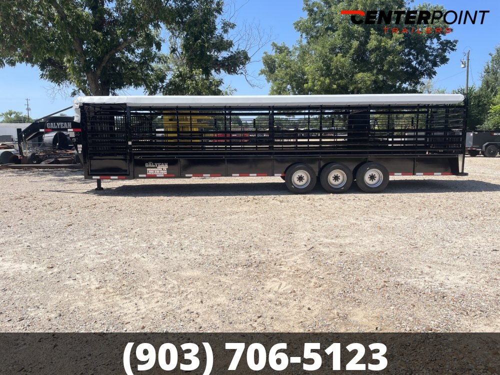 2026 Galyean 6.8' X 32' GVWR 25,725 Livestock Trailer-15337