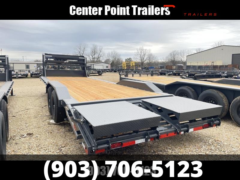 2026 Lamar 102" X 26' GVWR 14K Gooseneck Lowboy/Car Hauler Trailer