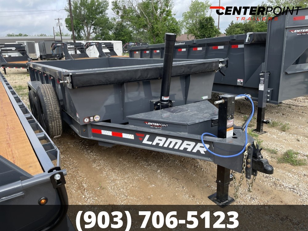 2026-Lamar-83" X 14' Telescopic Dump Trailer-53526