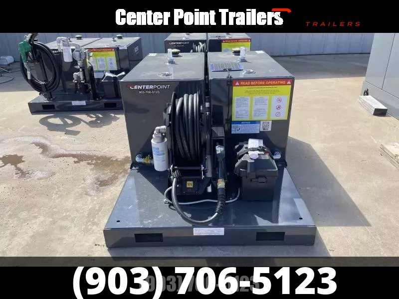 Boss FT-200 2-100 GAL. Fuel Tanks On Skid