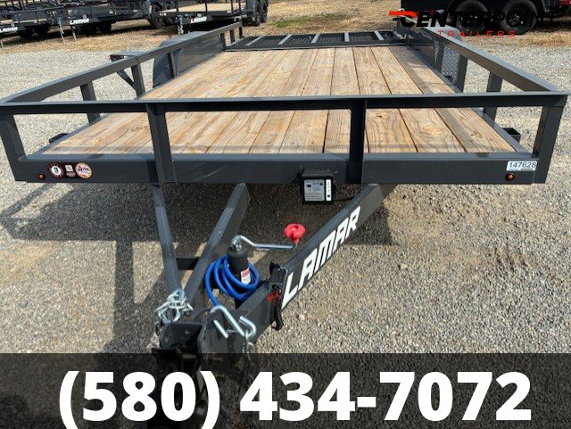 2026 Lamar 83" X 16' GVWR 7K Commercial Utility Trailer- 47629
