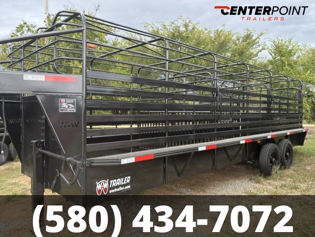 2026 W-W 6' 8" x 24' GVWR: 14,000 Livestock Trailer - 29006