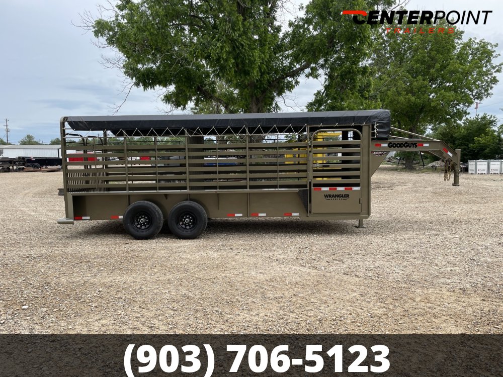 2027 GoodGuys 6' 8" x 20' GVWR 14K Livestock Trailer 03548