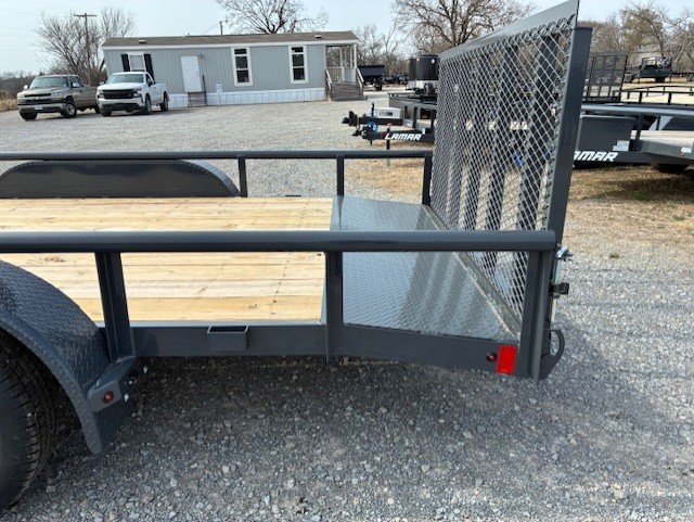 2026 Lamar 83″ X 18′ GVWR 7,000 Utility Trailer-47657 - 3