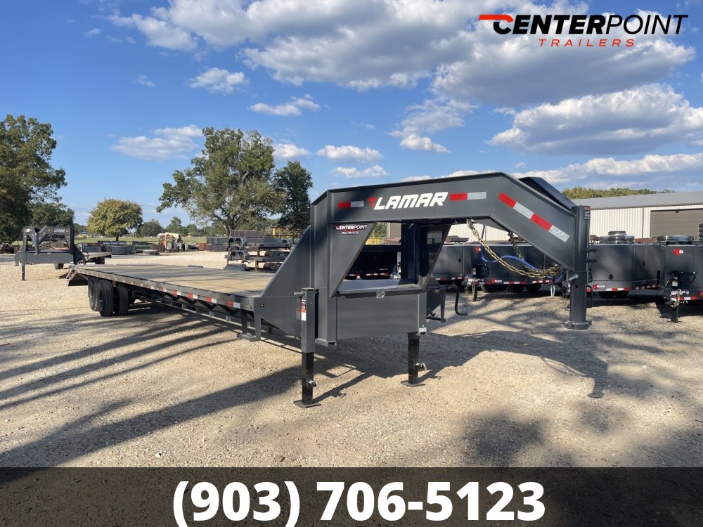 2026 Lamar 102" X 40' GVWR 25K Flatbed/Deck-Over Trailer- 53457