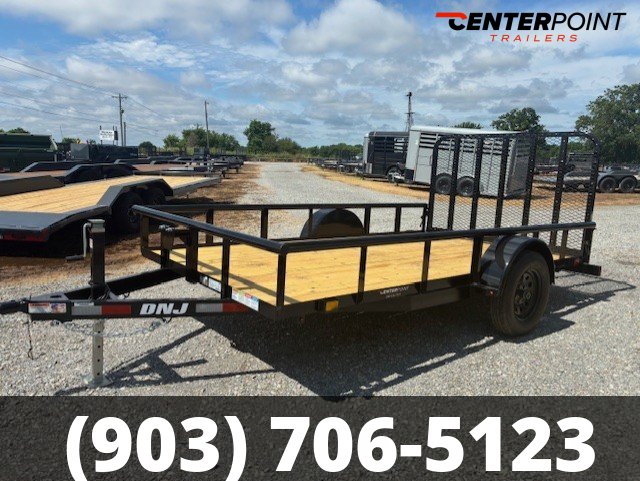 2026 DNJ 83" x 12' GVWR: 3,500 Utility Trailer - 70373