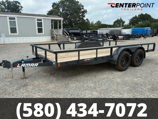 2026 Lamar 83″ X 16′ GVWR 7,000 Utility Trailer-54279