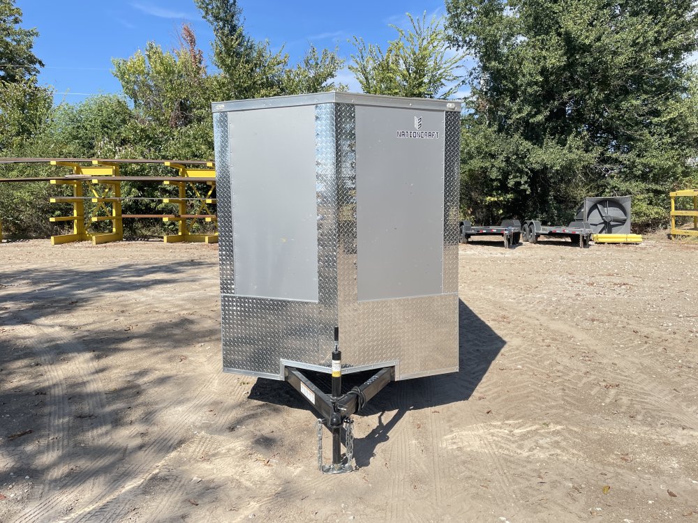 2027 Nationcraft 6′ x 12′ GVWR 3K *Polycore* Enclosed Cargo Trailer-20589 - 2