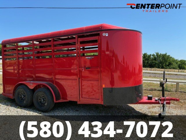 2026 Delta 6' x 16' GVWR: 7,000 Livestock Trailer - 71454