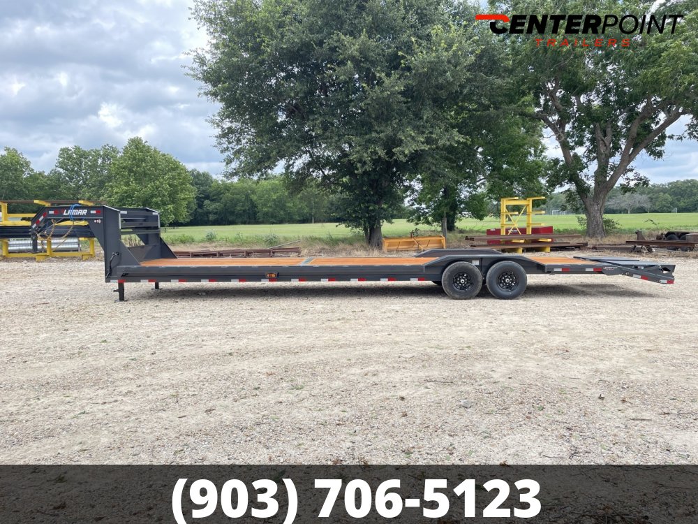 2027 Lamar 102" X 36' GVWR 14K Gooseneck Lowboy/Car Hauler Trailer- 56747