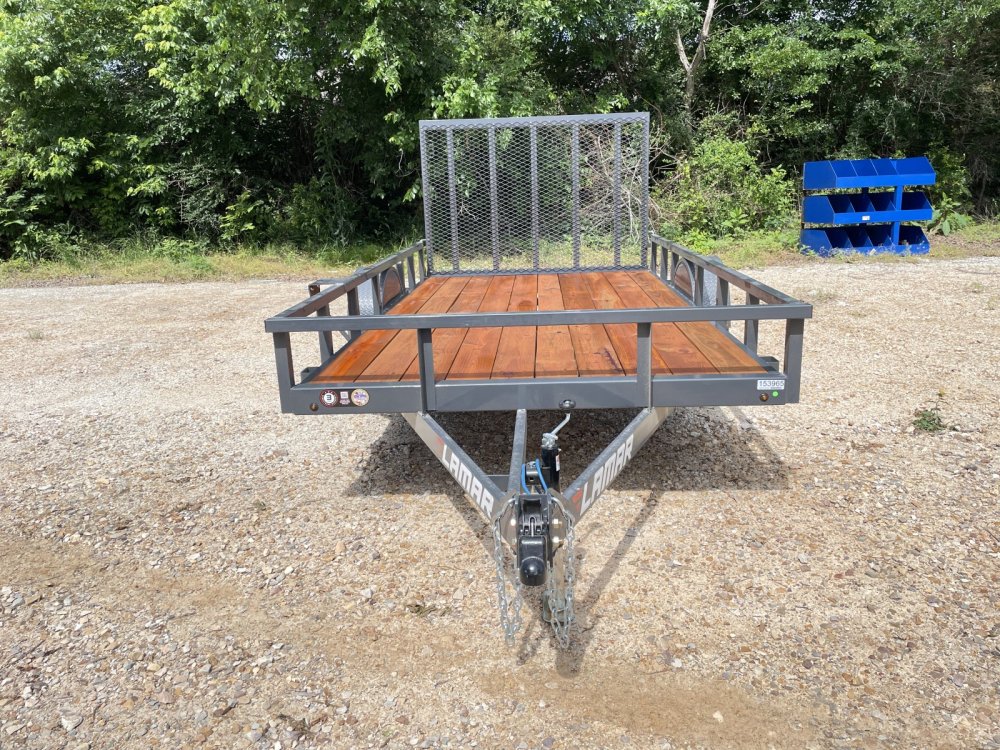 2027 Lamar 77″ X 12′ GVWR 2,990 Commercial Utility Trailer-57981 - 2