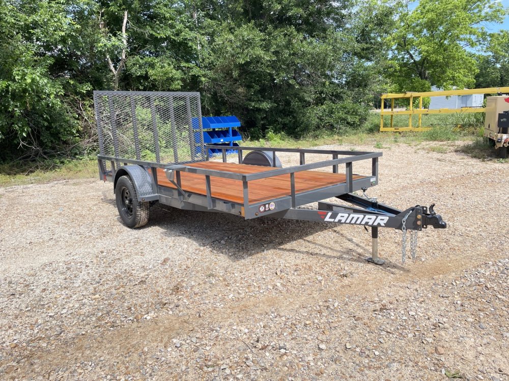 2027 Lamar 77″ X 12′ GVWR 2,990 Commercial Utility Trailer-57981 - 3