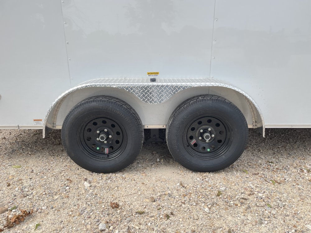 2026 TRUE BLUE 7′ x 16′ 7,000 Polycore Enclosed Cargo Trailer - 15