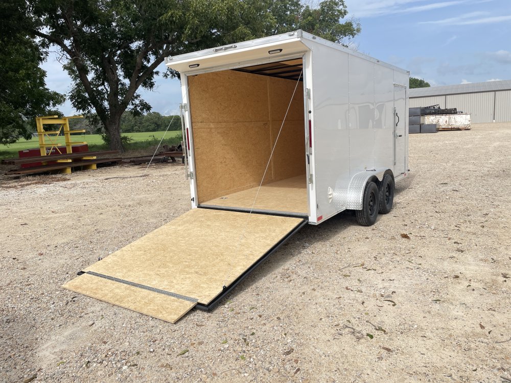 2026 TRUE BLUE 7′ x 16′ 7,000 Polycore Enclosed Cargo Trailer - 10