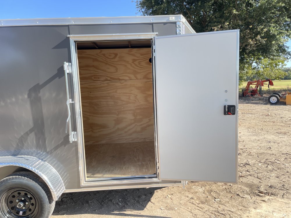 2027 Nationcraft 6′ x 12′ GVWR 7K *Polycore* Enclosed Cargo Trailer-20590 - 8