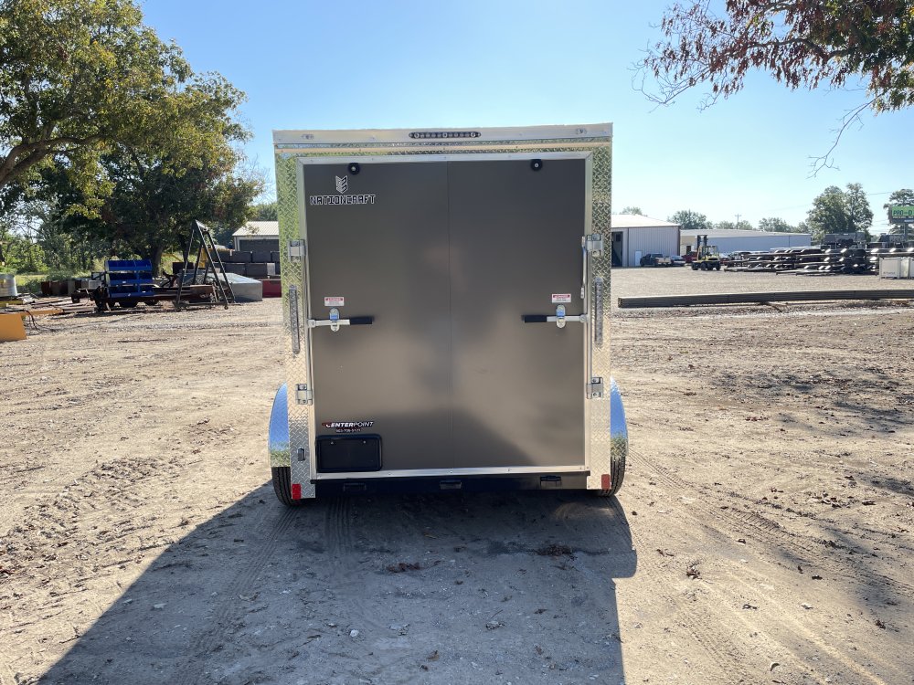 2027 Nationcraft 6′ x 12′ GVWR 7K *Polycore* Enclosed Cargo Trailer-20590 - 4