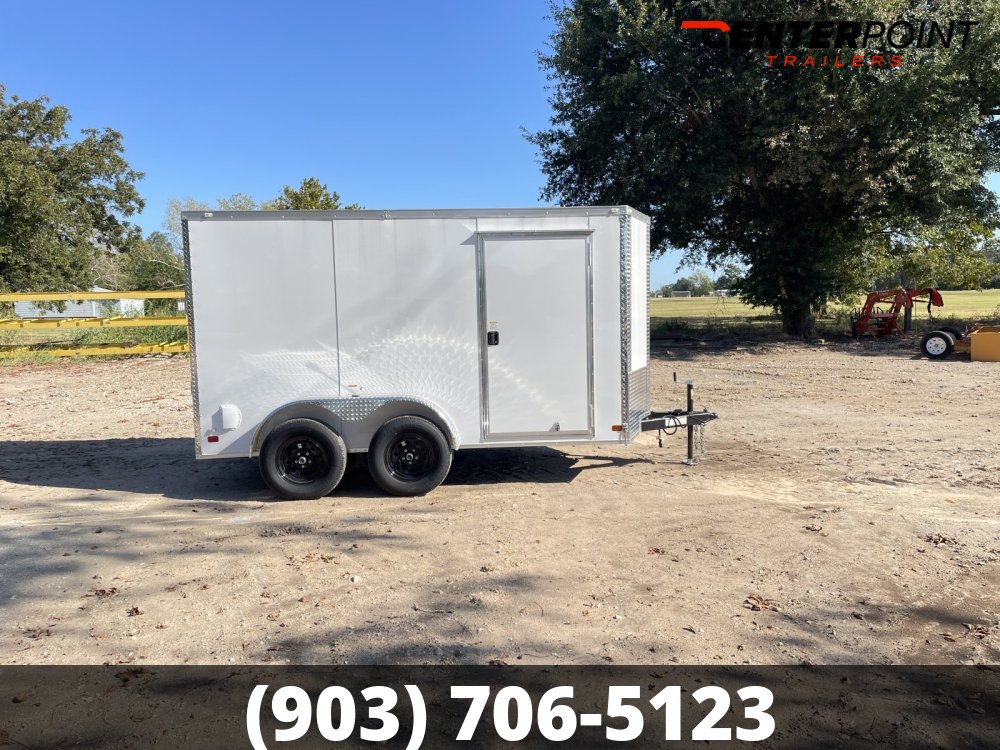2027 Nationcraft 6′ x 12′ GVWR 7K *Polycore* Enclosed Cargo Trailer-20591