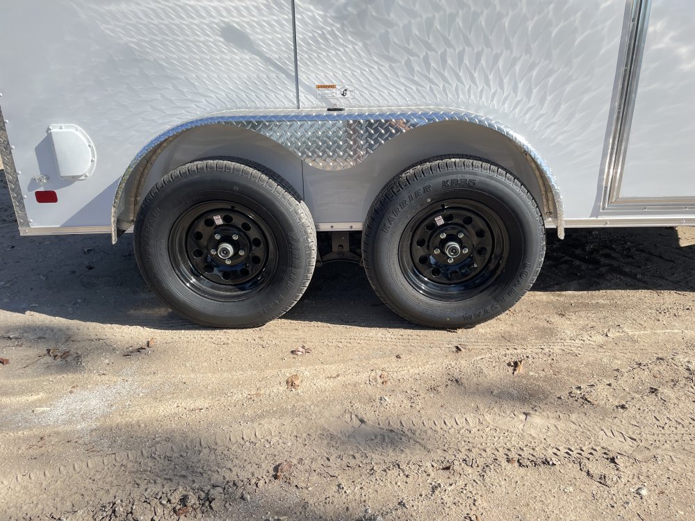 2027 Nationcraft 6′ x 12′ GVWR 7K *Polycore* Enclosed Cargo Trailer-20591 - 12
