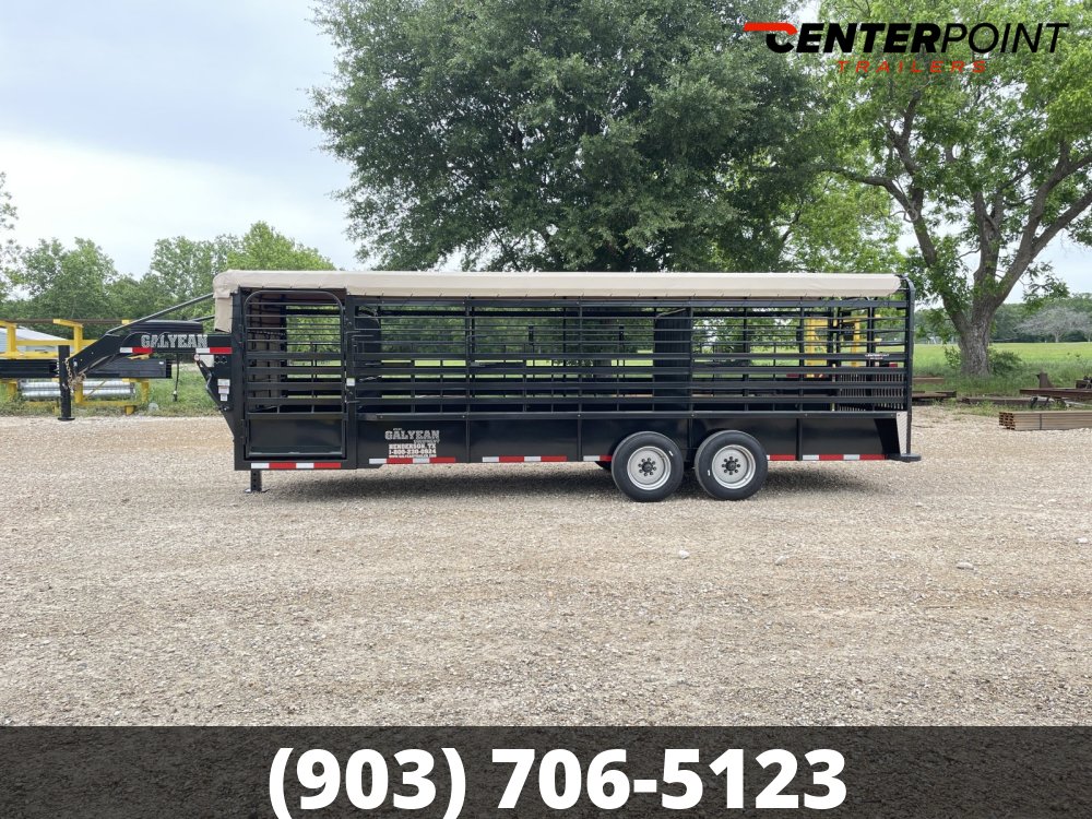 2026 Galyean 6.8' x 24' 17,150 Livestock Trailer