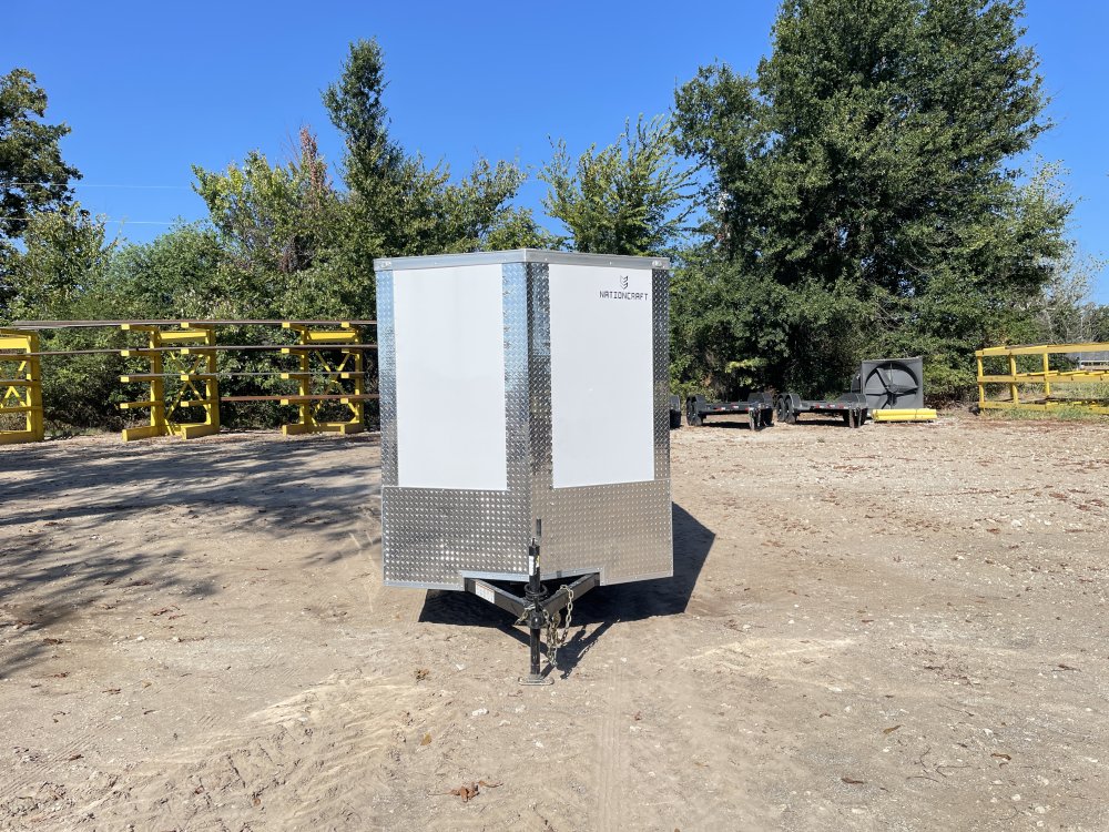 2027 Nationcraft 6′ x 12′ GVWR 3K *Polycore* Enclosed Cargo Trailer-21032 - 2