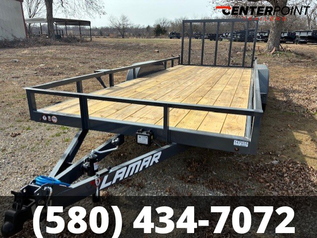 2026 Lamar 83" X 18' GVWR 7K Commercial Utility Trailer- 47955