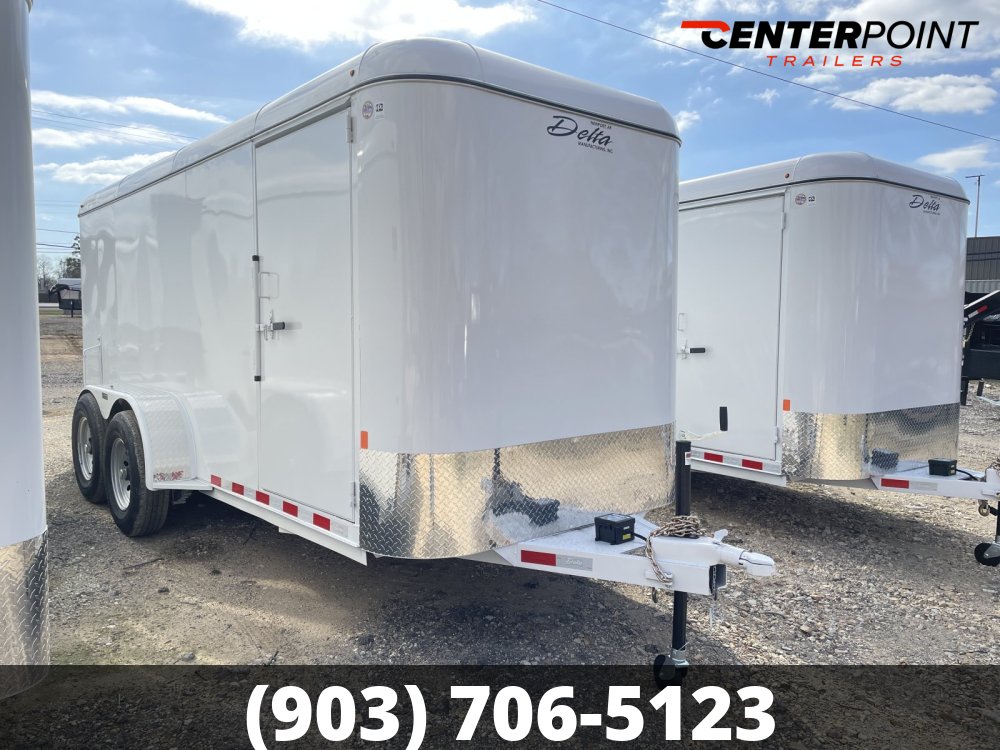 2026 Delta 6' X 16' GVWR 10K All Steel Enclosed Cargo Trailer- 71208