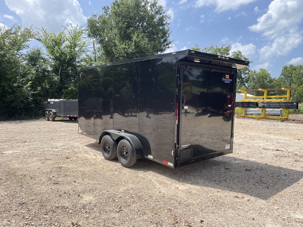 2026 TRUE BLUE 7′ x 16′ GVWR 7K -Polycore- Enclosed Cargo Trailer-00441 - 7