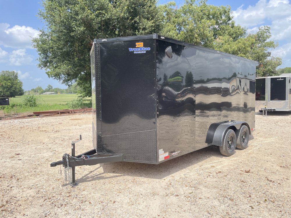 2026 TRUE BLUE 7′ x 16′ GVWR 7K -Polycore- Enclosed Cargo Trailer-00441 - 6