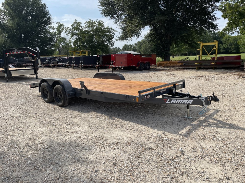 2027 Lamar 83″ X 18′ GVWR 7,000 Car Hauler Trailer-58002 - 6