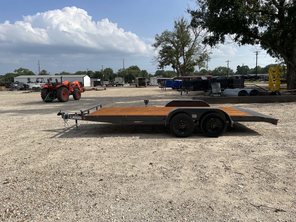 2027 Lamar 83″ X 18′ GVWR 7,000 Car Hauler Trailer-58002 - 3