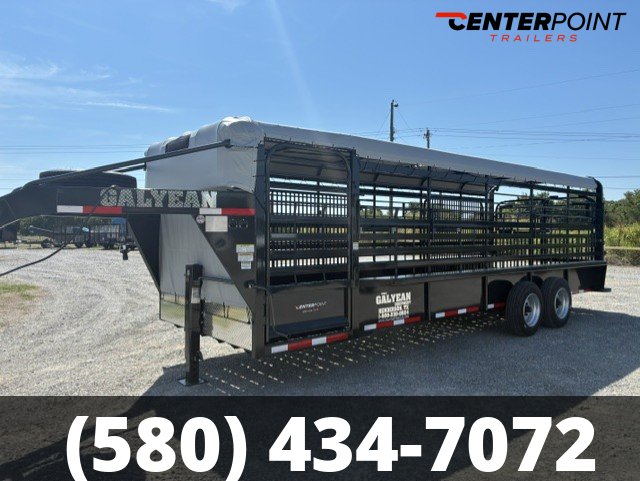 2026 Galyean 6′ 8″ X 24′ GVWR 17,150 Livestock – Trailer-15339