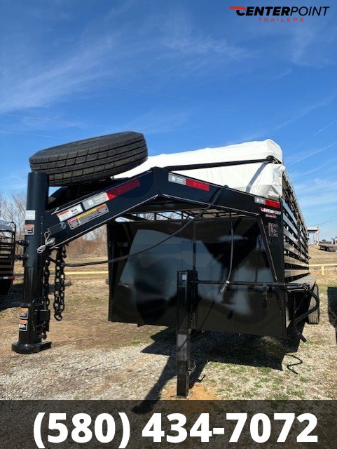 2026 W-W 6.8' X 24' GVWR 14K Bar Top Livestock Trailer- 28532
