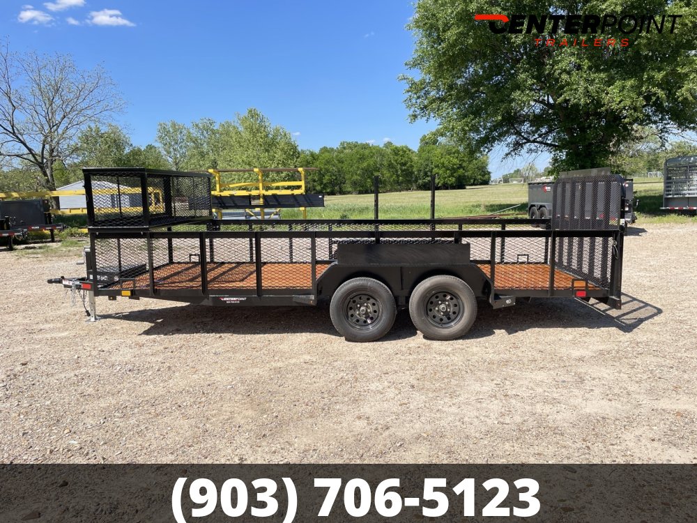 2026 DNJ 83" X 18' GVWR 7K Landscape Utility Trailer- 70349