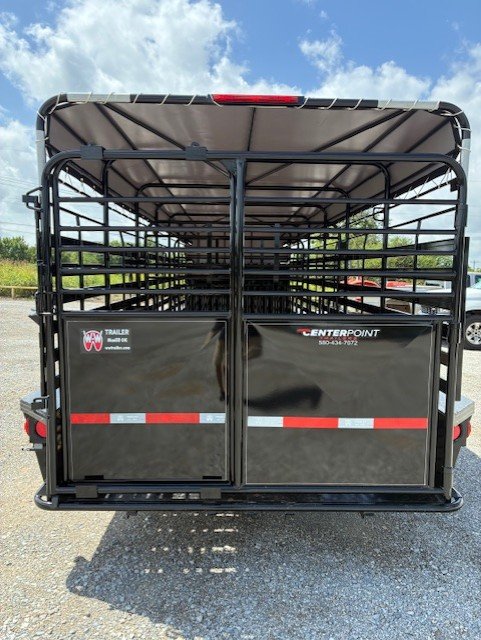 2026 W-W 6′ 8″ X 24′ GVWR 14,000 Livestock – Trailer-28936 - 4