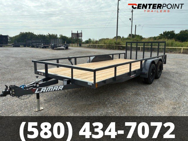 2026 Lamar 83″ X 18′ GVWR 7,000 Utility Trailer-55430